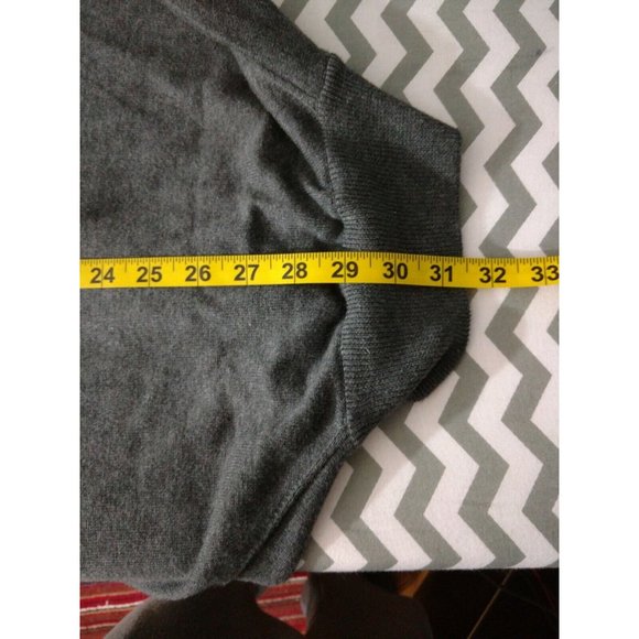 NEW JOS A BANK Signature Collection 1/4 Zip GRAY LS Pima Cotton Sweater XXL US - Picture 9 of 9